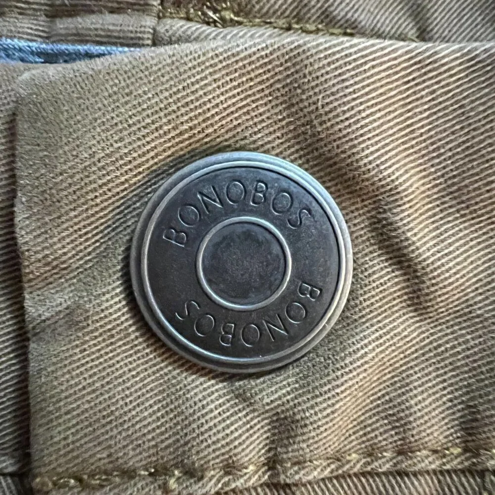 Bonobos Mens Flat Front Straight Pants 32/32